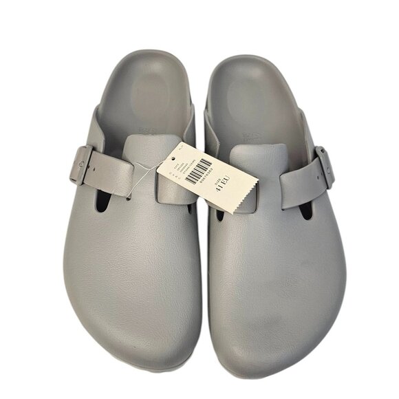 Birkenstock Womens Boston Eva Clogs, Mule, Slip On, Rubber, Stone, Narrow, Sz 10 - Picture 2 of 7